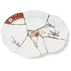 Image de VASSOIO SELETTI IN PORCELLANA KINTSUGI ART 0655