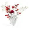 Image de Seletti Love In Bloom Vase coeur blanc