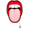 Image de SELETTI Lampe Led Studio Job Blow Tongue