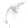 Image de Seletti Bird Lamp Looking lampe de table corf Blanc