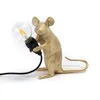 Image de LAMPADA SELETTI MOUSE GOLD ART 15231