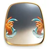 Image de SELETTI Toiletpaper Miroir avec Cadre Doré Mains