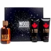 Image de DSQUARED2 Coffret Wood Pour Homme - EdT 100 Ml + Gel Douche 100 Ml + Baume Après-rasage 100 Ml