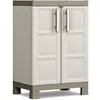 Image de Armoire basse à 2 portes et 2 étagères réglables Excellence 97 x 65 x 45 cm