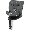 Image de Foppapedretti Siège auto FP360 I-Size, siège pivotant à 360° pour enfant de 40 à 150 cm de hauteur, 0 à 12 ans, conforme ECE R129, fixation Dualfix (Isofix et non), Safe Body Protection, Gris