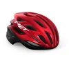 Image de MET Casque Velo Estro MIPS Metal BRI, Sport, Rouge/Noir (Multicolore), S