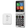Image de BRONDI Flipper - TÉLÉPHONE CELLULAIRE SENIOR Blanc