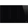 Image de SMEG SIM3864D, plaque à induction UNIVERSELE, verre noir