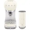 Image de Smeg - Machine À Expresso  (Ecf00) + Mousseur À Lait (Mff02) Crème