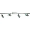 Image de Fabas 2554-80-178 Spot GU10 4 X 50W Nickel Satiné/Chrome