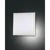 Image de Fabas Luce Plafonnier LED Desdy IP54 en aluminium blanc 18 x 18 cm