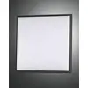 Image de Fabas Luce 3314   65   101 plafonnier Desdy LED en aluminium noir 30 W 2800lm IP54