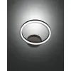 Image de FABAS LUCE 3508-21-101 jeu lampe murale noire en métal et métal 18 W 1620 lm LED dimmable WARM WHITE