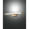 Image de Applique murale LED RAPALLO, 1 x 10 W, 3000 K, 1100 lm, IP44, laiton satiné