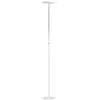 Image de Fabas Luce Regina - Lampadaire LED rond blanc réglable en métal H.180 cm Éclairage LED 35 W intégré CCT (3000K-6000K)