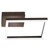 Image de FABAS LUCE Plafonnier Bard Led 22 W 1980 lm moderne lumière chaude (3000 K) (Corten)