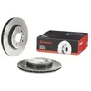 Image de Brembo 09.8655.11 Lot de 2 disques de frein avant avec revêtement anti-UV