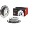 Image de Brembo 08.A114.21 - Disque de Frein Arrière avec revêtement anti-corrosion UV - Jeu de 2 disques