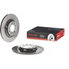 Image de Brembo 08.8682.11 - Disque de Frein Arrière avec revêtement anti-corrosion UV - Jeu de 2 disques