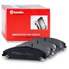 Image de Brembo P11017 Plaquettes de Frein Avant