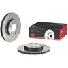 Image de Brembo 09.B463.11 Lot de 2 disques de frein avant avec vernis UV