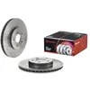 Image de Brembo Xtra 09.8665.1X Disque de frein percé avant, Lot de 2
