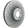 Image de Brembo 09.D524.13 Co-cast two piece UV Coated Pillar Vented drilled Brake Rotor MERCEDES-BENZ/MERCEDES-BENZ (BBDC) OE# A0004212312