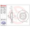 Image de Brembo 09.D573.11 Disque de frein avant avec peinture UV, Lot de 2