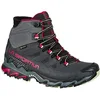 Image de La Sportiva Ultra Raptor II Mid Leather GTX Chaussures de randonnée pour femme, Charcoal Cerise 915, 37.5 EU