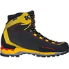 Image de La Sportiva Bottes de montagne Trango Tech GTX pour homme, Noir/jaune, 43 EU
