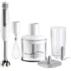 Image de Braun MultiQuick7 MQ7035I, 5 ans d'assistance, puissance 1000 W, mélangeur à immersion, technologie Splash Control, fouet à fil en acier, hachoir de 500 ml, verre sans BPA 600 ml, blanc