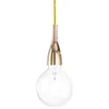 Image de Ideal Lux Minimal SP1 Surface E27 70 W Or Lampe à suspendre, Lampe de Salon, Doré