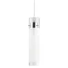 Image de Ideal Lux 027364 FLAM SP1 BIG, Monteur en Métal Chromé. Diffuseur en Verre Pyrex Dépoli À Sable dans La Partie Centrale, E27, 60 W
