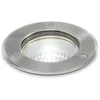 Image de Ideal Lux 032832 Park PT1 Small, Monture en Métal Chromé. Diffuseur en Verre Soufflé/Plaqué Blanc À L’Intérieuret Acidifié, GU10, 20 W