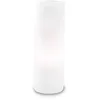 Image de Ideal Lux 044590 EDO TL1 BIG, Monture Intérieure en Métal Chromé. Diffuseur en Verre Soufflé/Plaqué Blanc À L’Intérieure Acidifié, E27, 60 W