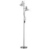Image de Ideal Lux 061122 Polly PT2 CROMO, Diffuseurset Base Émaillé. Détailset Jonctions en Métal Chromé. Diffuseurs Orientables, E27, 60 W