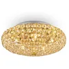 Image de Ideal Lux King PL5 Oro Lampe de Plafond, Metal, Or