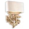 Image de Ideal Lux Peter AP2 Lampe murale E14 Bois 30,5 x 45,5 cm