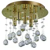 Image de Ideal Lux Plaid Moonlight PL5 Doré, Lampe Plafond