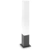 Image de Edo Outdoor PT1 SQUARE Anthracite 135762, Poteau Luminaire Exterieur Ideal Lux