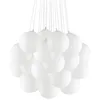 Image de Ideal Lux Mapa Bianco Suspension Lampe Suspendue 22 lumières Blanc