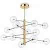Image de EQUINOXE SP12 LAITON ANTIQUE suspension ideal lux