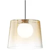 Image de Lampadario sospensione Ideal Lux Fade Sp1 Ambra 271316