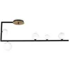 Image de Idéal Lux BIRDS Globe Semi Flush Light Noir