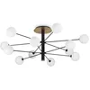 Image de Cosmopolitan pl12 noir Plafonnier Ideal Lux