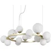 Image de Perlage sp14 laiton suspension Ideal Lux