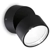 Image de Ideal Lux OMEGA Spot Simple Rond Noir IP54 4000K Eclairage