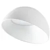 Image de Ideal Lux Corolla II Plafonnier LED intégré Bowl Semi encastrable Blanc 2800 lm 3000 K