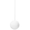Image de Ideal Lux MAPA BIANCO Plafonnier suspendu Globe blanc