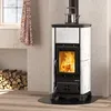 Image de La Nordica 7112603 Emiliana Bianco/A Poêle à cheminée